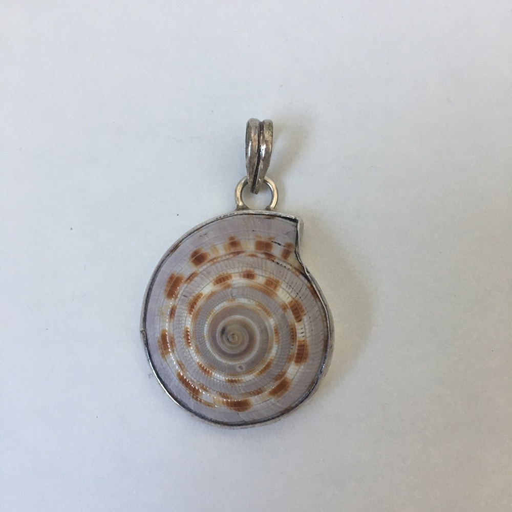 Silver Shell Pendant - image 2